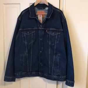 Levi’s Men’s Dark Wash Denim Jacket